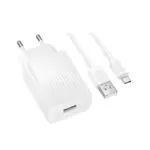 BOROFONE BAS72A - chargeur rapide QC3,0 a port unique - version européenne