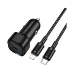 BOROFONE BZ34A - Chargeur de voiture a port unique PD20W (TYPE-C TO IP)