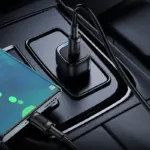 BOROFONE BZ34A - Chargeur de voiture a port unique PD20W (TYPE-C TO TYPE-C)