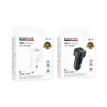 BOROFONE BZ34B - Chargeur de voiture DOUBLE PORT PD20W + QC3,0