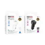 BOROFONE BZ34B - Chargeur de voiture DOUBLE PORT PD20W + QC3,0 (TYPE-C TO IP)