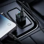 BOROFONE BZ34B - Chargeur de voiture DOUBLE PORT PD20W + QC3,0