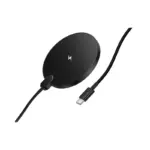 HOCO CW62 - Chargeur sans fil de bureau Peak 15 W avec affichage numérique