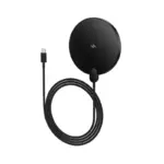 HOCO CW62 - Chargeur sans fil de bureau Peak 15 W avec affichage numérique