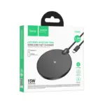 HOCO CW62 - Chargeur sans fil de bureau Peak 15 W avec affichage numérique