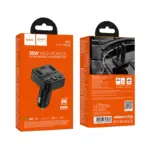 HOCO E87 - Transmetteur FM Bluetooth pour voiture 35W (PD20W+USB15W)
