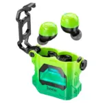 HOCO EW33 - ecouteur sans fil Interstellaire bluetooth 5,3- buds gaming fluorescent green