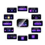 Hoco EW79 Bright – Écouteurs sans fil Bluetooth 5.4 TWS Design AirPods Pro ANC écran tactile