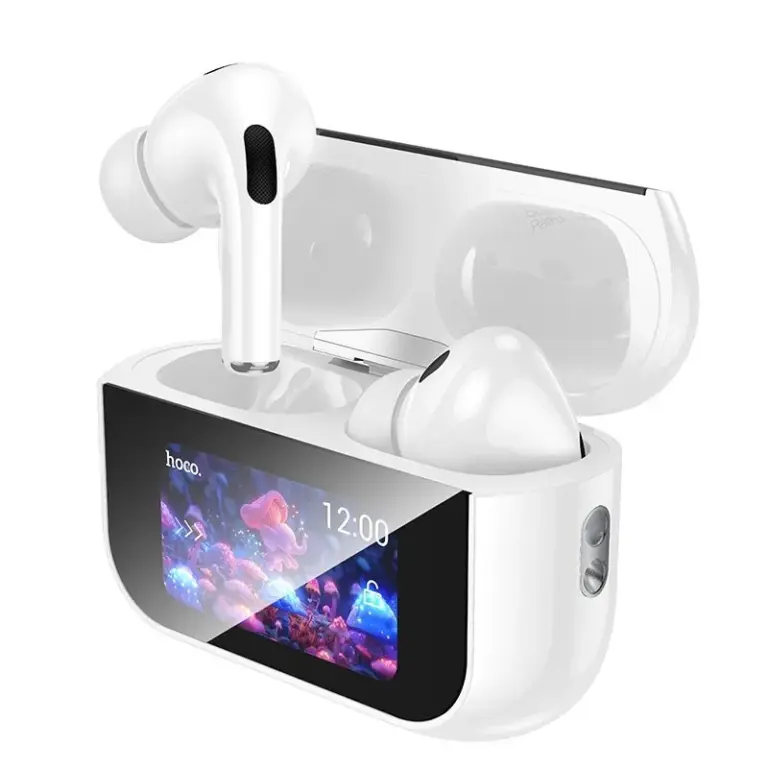 Hoco EW79 Bright – Écouteurs sans fil Bluetooth 5.4 TWS Design AirPods Pro ANC écran tactile