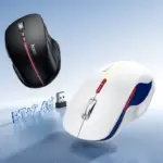 HOCO GM40 Dixon - Souris Sans Fil Gaming RGB - Dual Mode Bluetooth & 2.4G