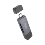 HOCO HB45 - Lecteur carte SD+TF vers USB/Type-C 3,0