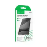 HOCO HB46 - Boîtier de disque dur port série HDD ou SSD avec une vitesse de transfert de 5 Gbps