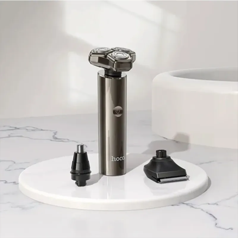 Hoco HP36 – Kit de soin 3-en-1 avec rasoir, tondeuse et accessoire nasal pour un usage quotidien et professionnel - Hoco Algérie Hoco HP36 – Kit de soin 3-en-1 avec rasoir, tondeuse et accessoire nasal pour un usage quotidien et professionnel - Hoco Algérie