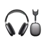 HOCO W65 Casque Bluetooth Gris Métallique - vue arrière