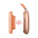 HOCO W65 Casque Bluetooth Orange - vue latérale