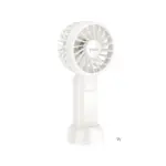 HOCO HX60 - Ventilateur de main portable et rechargeable avec support