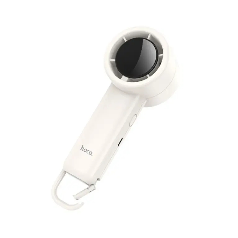 HOCO HX63 - Ventilateur de main portable et rechargeable avec écran numérique