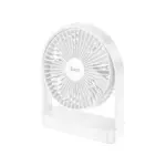 HOCO HX65 - Ventilateur rechargable portable et ajustable pour bureaux