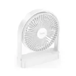 HOCO HX65 - Ventilateur rechargable portable et ajustable pour bureaux