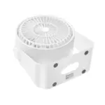 HOCO HX66 - Ventilateur rechargable avec suport et fixation mural et ecran numérique tactile