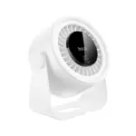 HOCO HX66 - Ventilateur rechargable avec suport et fixation mural et ecran numérique tactile
