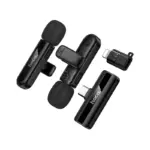 HOCO L20A - Double microphone sans fil miniature "plug and play