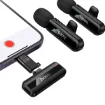 HOCO L20A - Double microphone sans fil miniature "plug and play