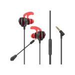 HOCO M105 - Écouteurs gaming filaires avec microphone et support oreille