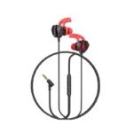 HOCO M105 - Écouteurs gaming filaires avec microphone et support oreille