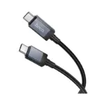 HOCO X118 - Cable data et charge 60W Type-C vers Type-C avec affichage