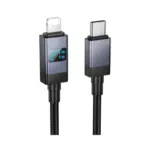 HOCO X118 - Cable data et charge PD avec affichage pour IP