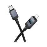 HOCO X118 - Cable data et charge PD avec affichage pour IP