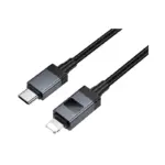 HOCO X118 - Cable data et charge PD avec affichage pour IP