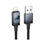 HOCO X118 - Cable data et charge avec affichage pour IP