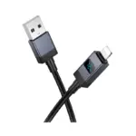 HOCO X118 - Cable data et charge avec affichage pour IP