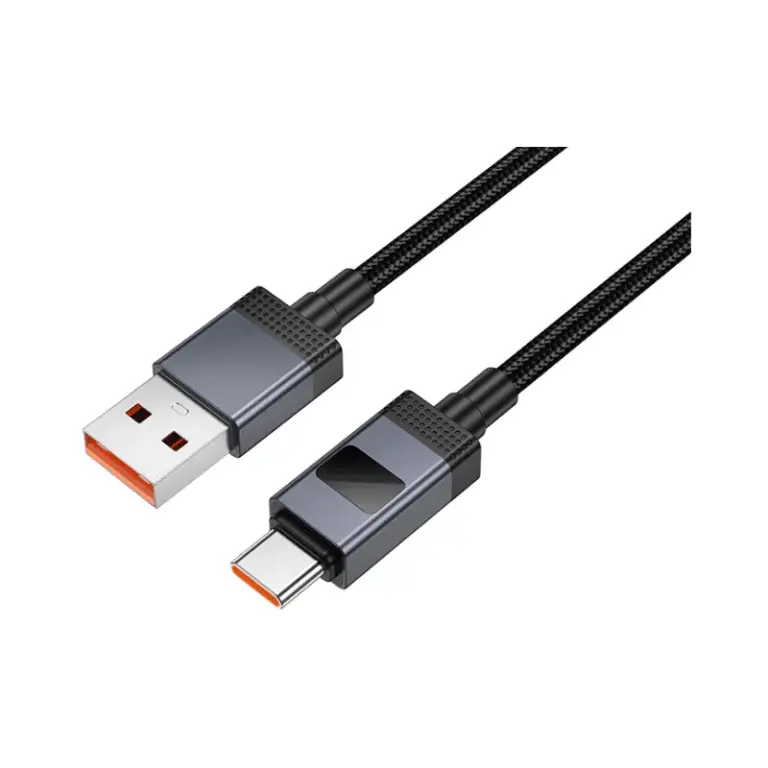 HOCO X118 - Cable data et charge 5A Type-C avec affichage