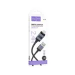 HOCO X118 - Cable data et charge avec affichage pour IP