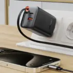 ACEFAST A111 | Chargeur GaN 67W à 3 ports avec câble USB-C rétractable – Image 5
