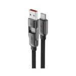 ACEFAST C13-05 | Câble court USB-A ou USB-C vers USB-C - Connecteurs en zinc