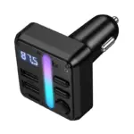 HOCO E89 | Transmetteur FM Bluetooth voiture 45W avec USB-C et USB-A – Image 5