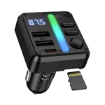 HOCO E89 | Transmetteur FM Bluetooth voiture 45W avec USB-C et USB-A – Image 2