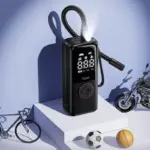 HOCO ZP18 Enlighten portable smart air pump – Image 6