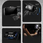 Jmary iSteady M6 | Kit Stabilisateur smartphone 3 axes - Suivi IA et lampe magnétique – Image 19