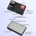 Jmary FM-180RGB | Mini Lampe vidéo LED RGB 20W à 168 LED – Image 6
