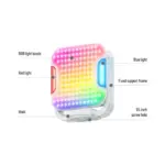 Jmary FM-428RGB | Mini Lampe vidéo RGB magnétique 30W – Image 4
