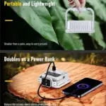 Jmary FM-428RGB | Mini Lampe vidéo RGB magnétique 30W – Image 3