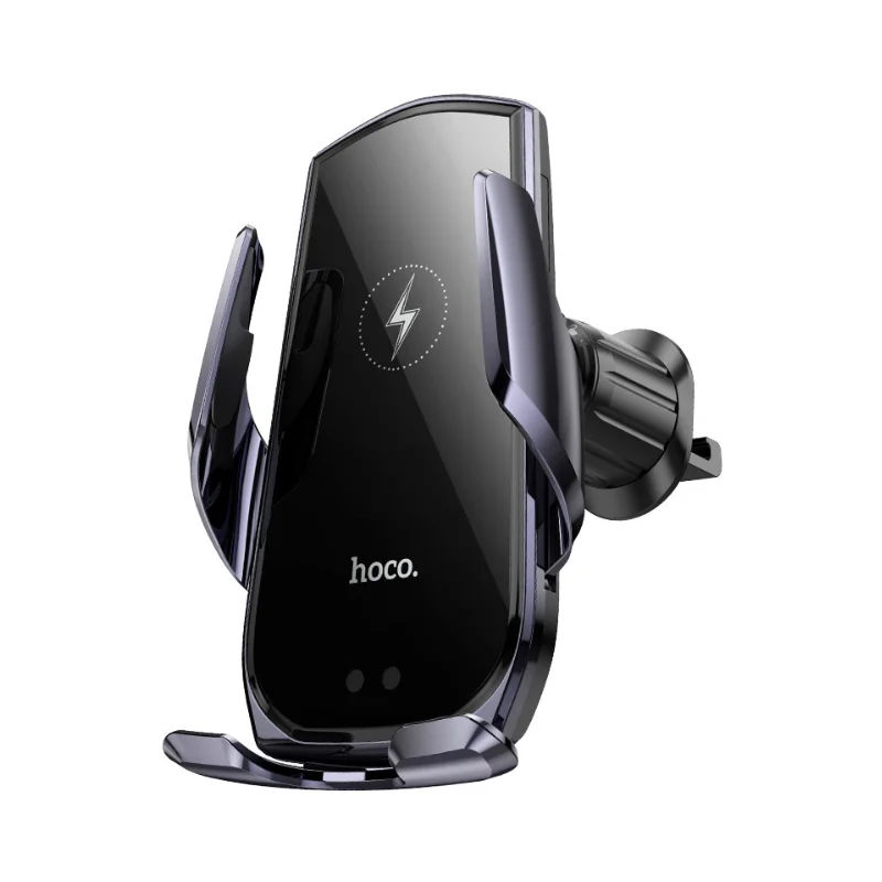 hoco-ca202-plus-support-voiture-charge-sans-fil-algerie HOCO CA202 Plus Enlightener Chargeur sans fil pour voiture pour grille d'aération – Image 1
