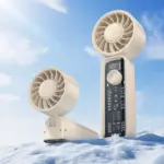 HOCO HX602 transparent foldable fan – Image 5