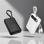 HOCO J171 Edge 22.5W+PD20W fully compatible power bank with two cables(10000mAh) – Image 10