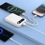 HOCO J171 Edge 22.5W+PD20W fully compatible power bank with two cables(10000mAh) – Image 12